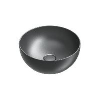 Catalano GREEN Раковина D40 h15 накладная, без отв. под смеситель, покрытие Cataglaze+, цвет черный матовый
