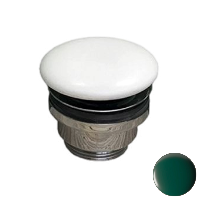 Донный клапан универсальный 1”1/4 с керамической крышкой GSG Ceramic Design PILTONUNIAR036, Smeraldo Matt