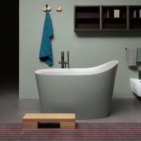 ANTONIO LUPI MASTELLO Ванна отдельностоящая 1350х750х870 мм, с нажимн донным клап, сифоном и гибким шлангом, Flumood, внешн окраска Lambretta goffrato