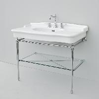 Artceram HERMITAGE раковина-консоль 112х63см с 1 отв. под смеситель+крепеж, цвет белый