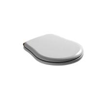 KERASAN Retro Сиденье для унитаза, цвет белый/бронза (см. арт. 109301N)