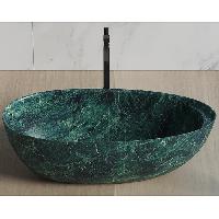 DEA DESIGN Marble Ванна Como из мрамора отдельностоящая 1850х955хh530 мм , цвет Stone Green