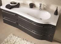 Puris Swing, раковина из минерального литья 120 см левая, цвет белый