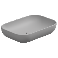 Раковина накладная 60x42 см GSG Ceramic Design Easy EALAVRE60033, Perla Matt