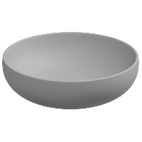 Раковина накладная 45 см GSG Ceramic Design Easy EALAVRO45033, Perla Matt