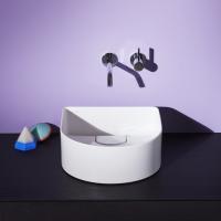 Laufen Sonar Раковина 340x340х130мм без перелива, без отв. под смеситель, цвет: белый (СО склада продаем с базами 4.0541.1/5: 4.0542.1/7: 4.0542.4)