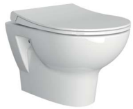 Комплект: Безободковый подвесной унитаз VitrA Zentrum + тонкое дюропластовое сиденье микролифт