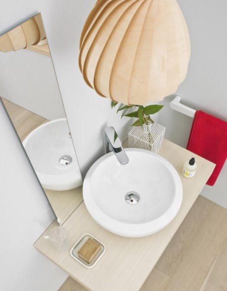 Artceram Blend раковина накладная без отв. под смеситель диам.46см, цвет белый (Не производится!) 