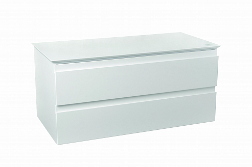 EB2084-J51 MADELEINE Тумба со столешницей и с подсветкой для накладной раковины, 100 см, цв мат бел 