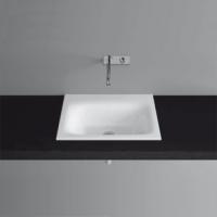 BETTELUX Раковина встраеваемая на столешницу  60*49,5*0,9/12см  без отв.под смеситель, без перелива, с  крепежем, цвет белый