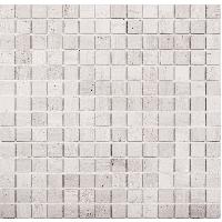 Мозаика 20X20 Grey Polished (JMST026) 305X305X4, натур. мрамор
