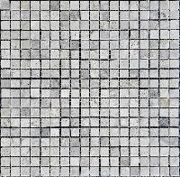 pixmosaic PIX 328 Tundra Grey, чип 15х15 мм, сетка 305х305х4 мм, Полированная