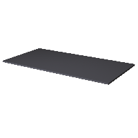 QUATRO 100 прямая столешница ANTHRACITE