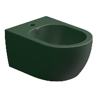 Биде подвесное GSG Ceramic Design Like LKBISO036, Smeraldo Matt