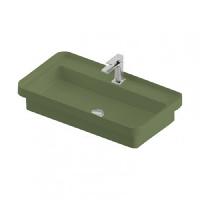Artceram FUORI SCALA Раковина встраиваемая 80х45 см, 1 отверстие, цвет verde salvia