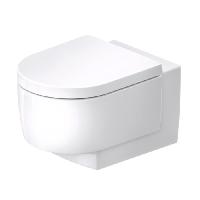 Duravit Balcoon Безободковый подвесной унитаз 540 мм, DuraShield защита от микробов и грязи, вкл крепление, белый матовый (Спеццена)