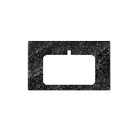 Kerama Marazzi Столешница из керамогранита Риальто 80, серая