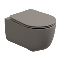 Чаша подвесного унитаза со смывом Smart Clean GSG Ceramic Design Hit! HIWCSO030, Cashmere Matt