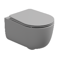 Чаша подвесного унитаза со смывом Smart Clean GSG Ceramic Design Hit! HIWCSO033, Perla Matt