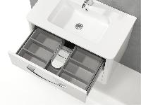 IBX, керамическая раковина 80 см, цвет белый