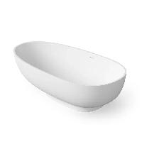 DEA DESIGN Modern Ванна отдельностоящая 180x94xh52 см, материал: Solid Surface искуственный камень, цвет: White №18