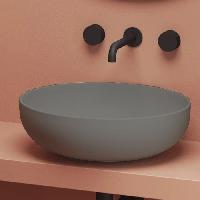 Artceram JOLIE Раковина настольная/для пьедестала Ø 50 см, цвет grey olive