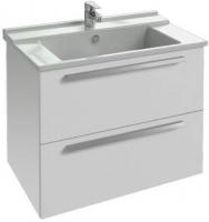 EB1277-N18 тумба под раковину STRUKTURA /77х47х56/ (белый)