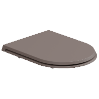 Крышка с сиденьем для подвесного унитаза с микролифтом GSG Ceramic Design Cruise CRCOPRSLTICR029, Tortora Matt