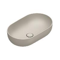 Catalano SFERA Раковина 60x37 h16 накладная, без отв. под смеситель, покрытие Cataglaze+, цвет Sabbia Satinato