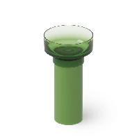 DEA DESIGN Washbasins Раковина напольная 48x48xh90 см, материал: Glasstech прозрачная смола, цвет: Emerald R3