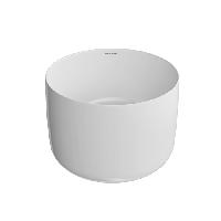 Kerama Marazzi Раковина MAGICA накладная 42,5*42,5*30,5см, без отв. под смеситель, без перелива, белая глянцевая