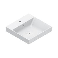 Catalano ZERO Раковина 50x50, с 1 отв. под смеситель, покрытие Cataglaze+, цвет белый глянцевый
