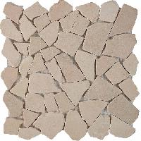 pixmosaic PIX 261 Сream marfil, чип произвольный, сетка 305х305x6 мм, Матовая