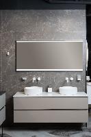 Тумба без раковины Vallessi 140*46см Stone Grey