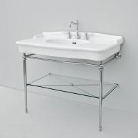 Artceram HERMITAGE раковина-консоль 112х63см с 1 отв. под смеситель+крепеж, цвет белый