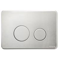 TECEspring Панель смыва с круглыми кнопками, Нержавеющая сталь, сатин (с покрытием против отпечатков пальцев