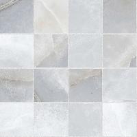 Reves De Rex Blue Glossy 6mm Mosaico 7.5x7.5 30x30