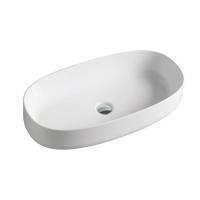 ARTCERAM COGNAC Раковина настольная 68x35 см, цвет матовый белый, Saniglaze