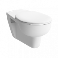 Conforma подвесной безободковый унитаз с сиденьем для людей с ограниченными возможностями