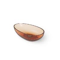 DEA DESIGN Washbasins Раковина настольная 60x36xh15,8 см, материал: Glasstech прозрачная смола, цвет: Sunset R1