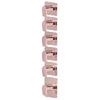 Newform Haka Внешняя часть термостатического смесителя на 5 источника с отдельными ручками запорного вентиля, цвет: PVD brushed copper bronze