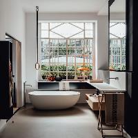 Agape Spoon M Ванна отдельностоящая 160х85,4хh48 см, с переливом, без отв. под смес., материал: Cristalplant®, цвет белый матовый