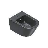 Catalano ZERO Биде подвесное 55x35, с 1 отв. под смеситель, покрытие Cataglaze+, без крепежа, цвет черный матовый