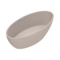 Catalano SOLID Ванна  165x80h52 с переливом, сифон в комплекте, цвет Seta Satinato