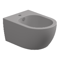 Биде подвесное GSG Ceramic Design Like LKBISO038, Fumo Matt