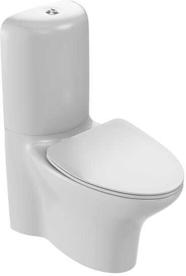 E20069-00 сиденье для унитаза NOUVELLE VAGUE дюропласт, микролифт, быстросъемное, тонкое (белый) 