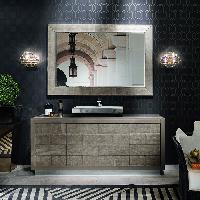 VITAGE milldue edition Раковина LONDRA 700х500х125 мм., керамическая, без перелива, c 1 отверстием для смесителя, цвет белый/платина