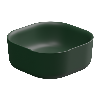 Раковина накладная 42 см GSG Ceramic Design Hit! HILAVQU42036, Smeraldo Matt