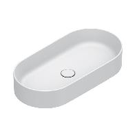 Catalano Zero Раковина настольная. Без перелива. 70x35 h12см, без отв. под смеситель, покрытие Cataglaze+, цвет белый матовый