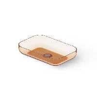 DEA DESIGN Washbasins Раковина настольная 58x38xh12 см, материал: Glasstech прозрачная смола, цвет: Sunset R1